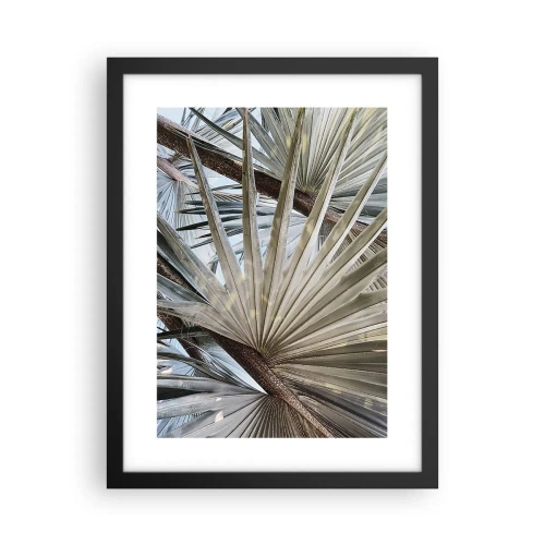 Poszter fehér keretben - Legyező a trópusokon - 30x40 cm