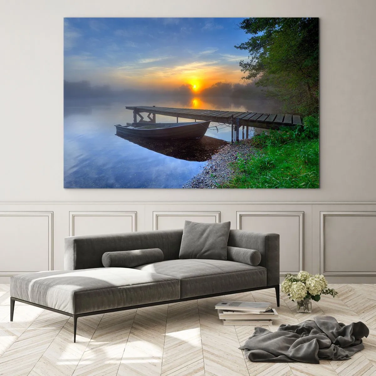 Üveg kép - Hogyan válik a hétköznapi varázslatossá - 100x70 cm