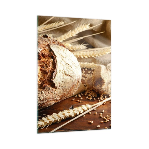 Üveg kép - Étvágygerjesztő, illatos, ropogós - 50x70 cm