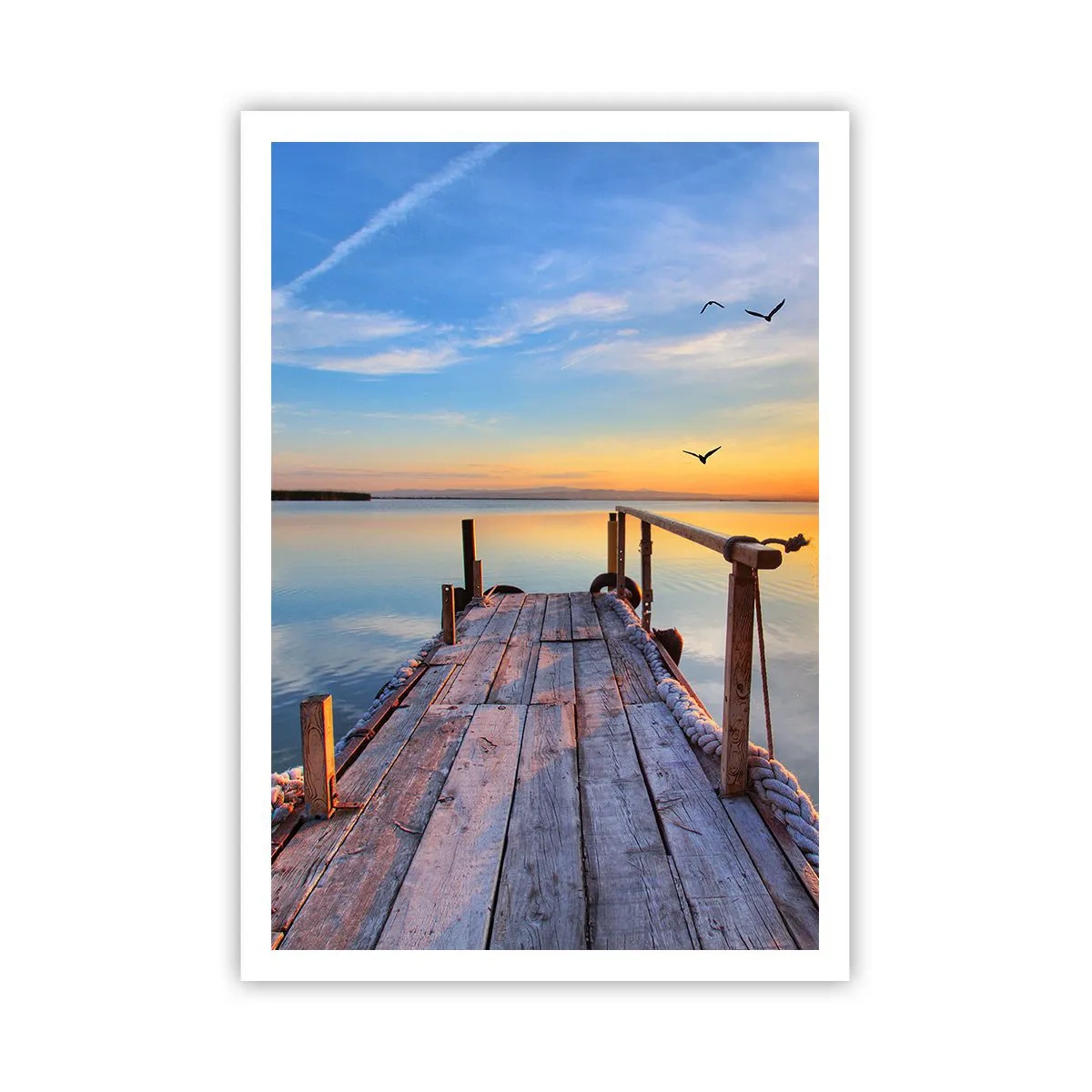 Poszter - Menj egyenesen a nap felé - 70x100 cm