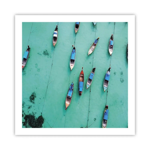 Poszter - Örömteli várakozásban - 60x60 cm