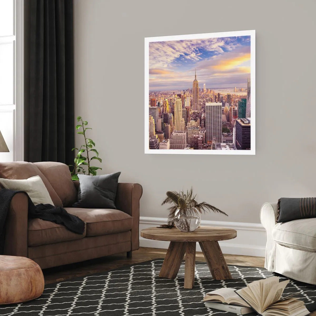 Poszter - Elérni a felhőket - 30x30 cm