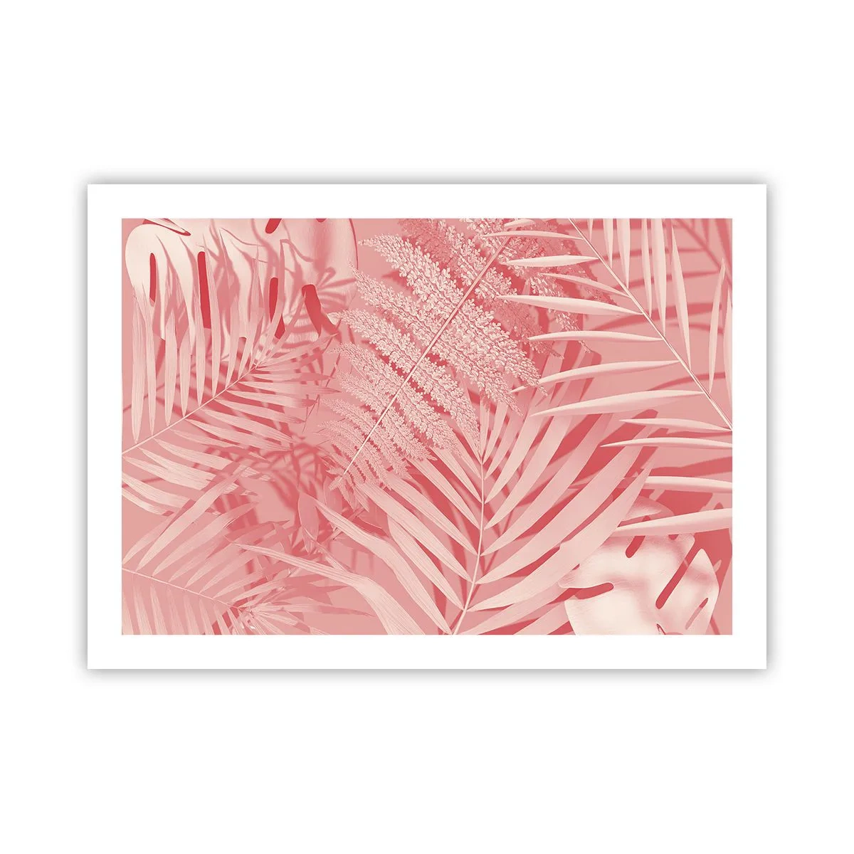 Poszter - Rózsaszín koncepció - 70x50 cm