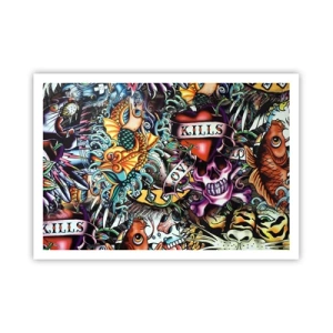 Poszter - A tetováló művész álma - 100x70 cm