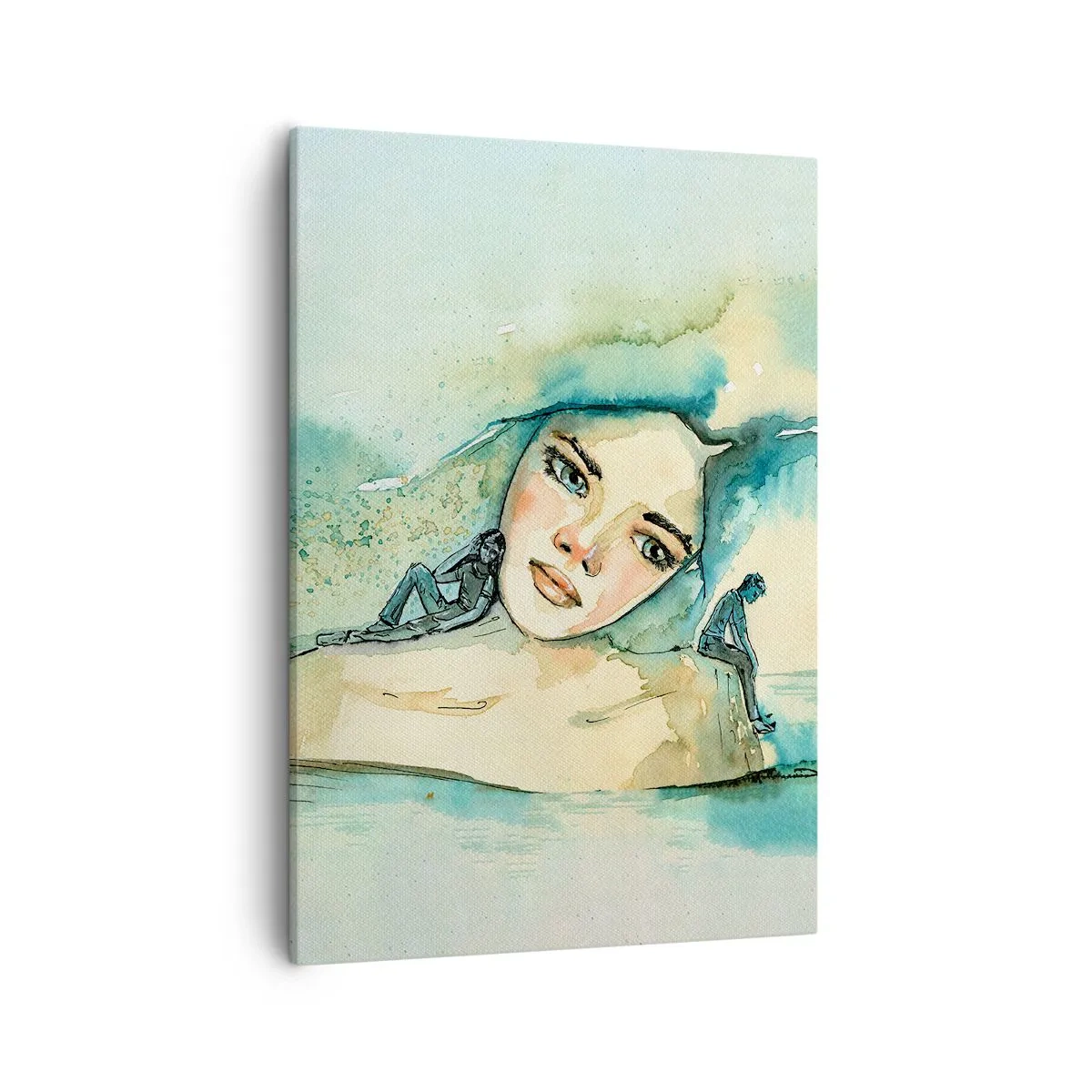 Vászonkép - Am I blue? - 50x70 cm