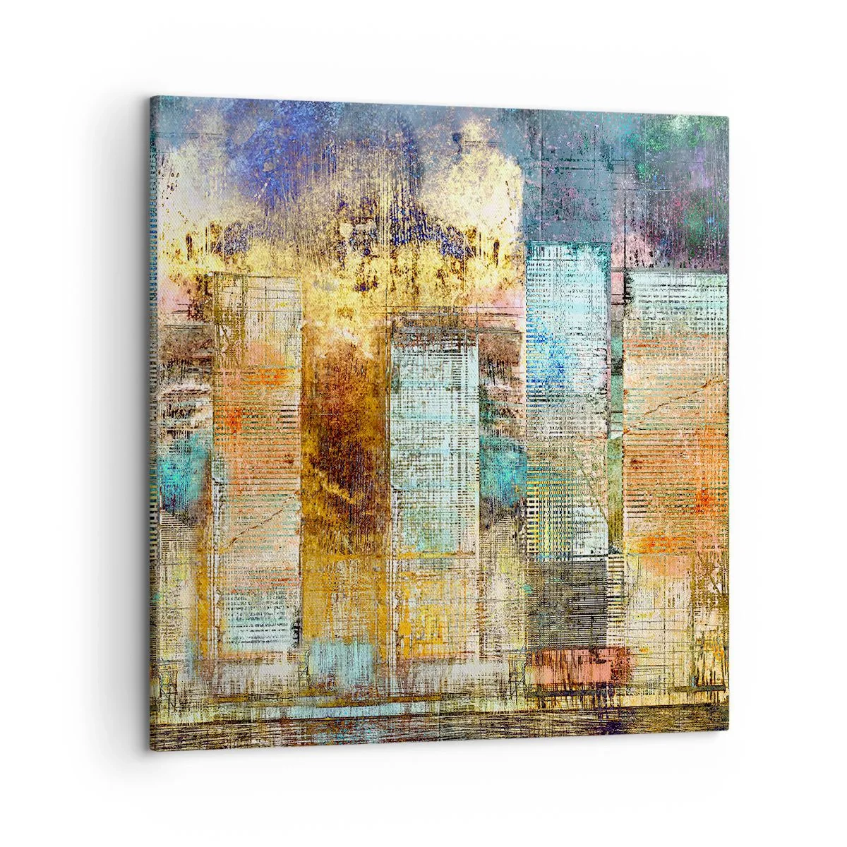 Vászonkép - Napfényes metropolisz - 50x50 cm