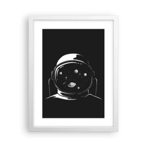 Poszter fekete keretben - Szép kilátás - 30x40 cm