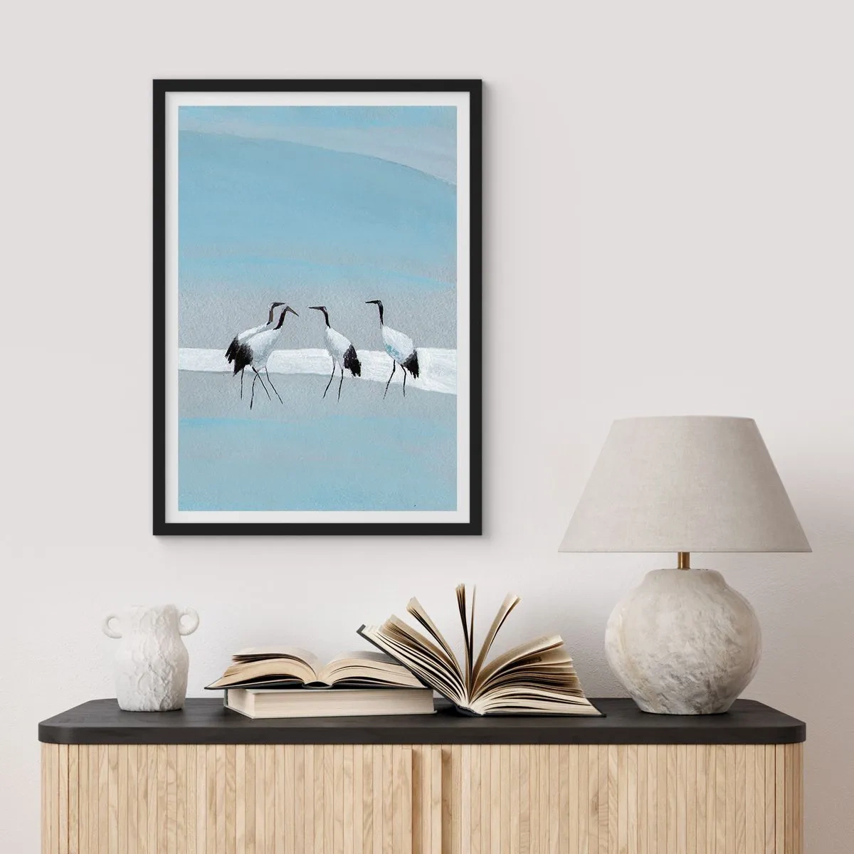 Poszter fehér keretben - Egy forró nap után - 61x91 cm