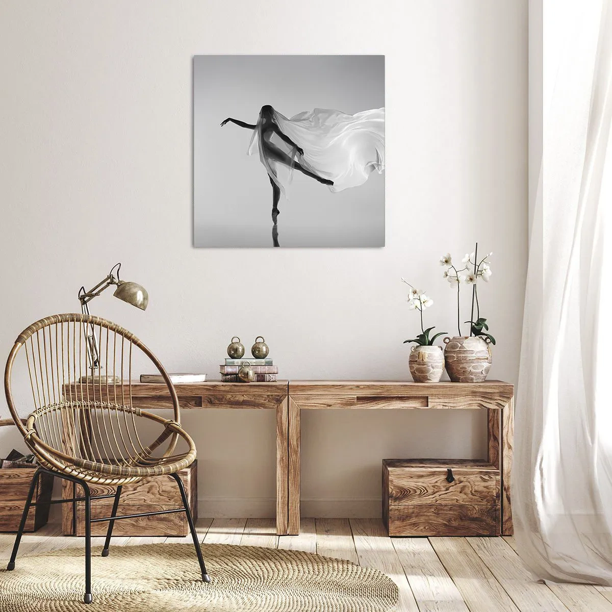 Vászonkép - Könnyedség és kecsesség - 70x70 cm