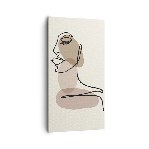 Vászonkép - Elveszve a saját hangjában - 55x100 cm