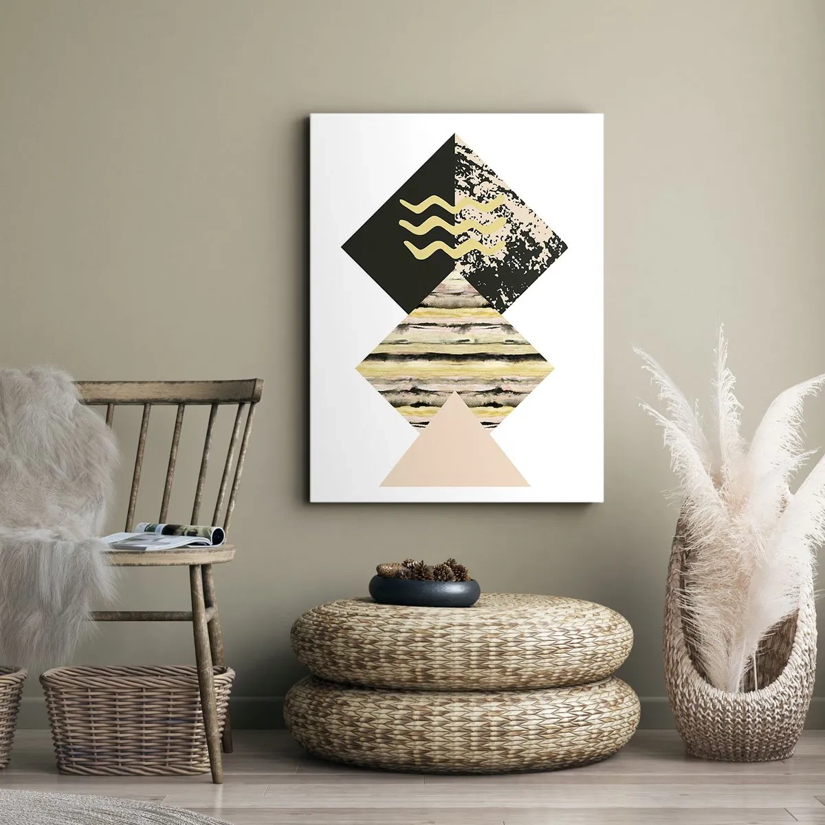 Vászonkép - Nem olyan egyszerű - 55x100 cm