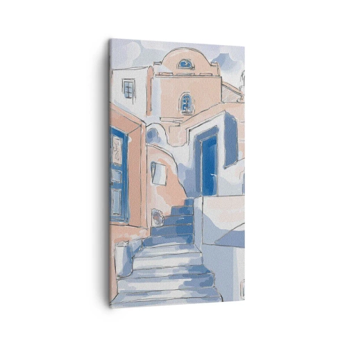 Vászonkép - Egzotikus város - 45x80 cm