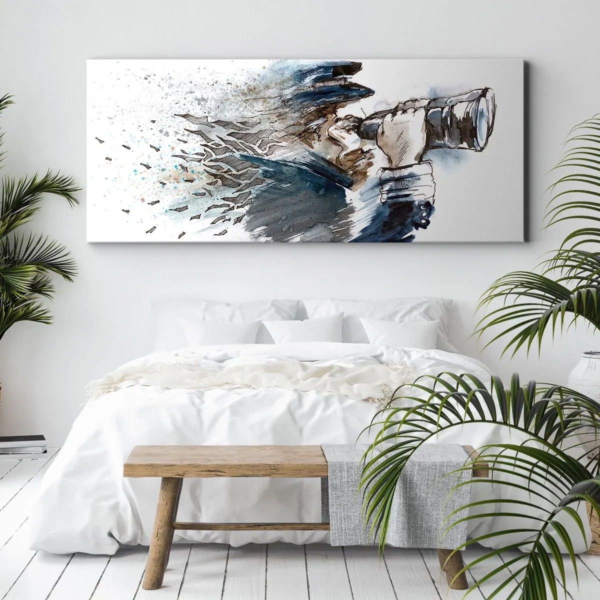 Vászonkép - Tíz a Beaufort-skálán! - 90x30 cm