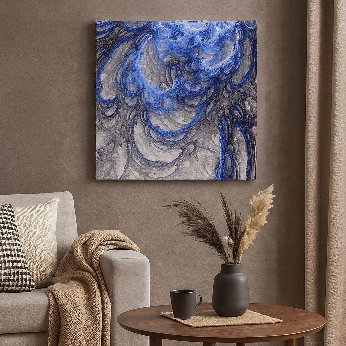 Vászonkép - Egy hullám születése - 30x30 cm