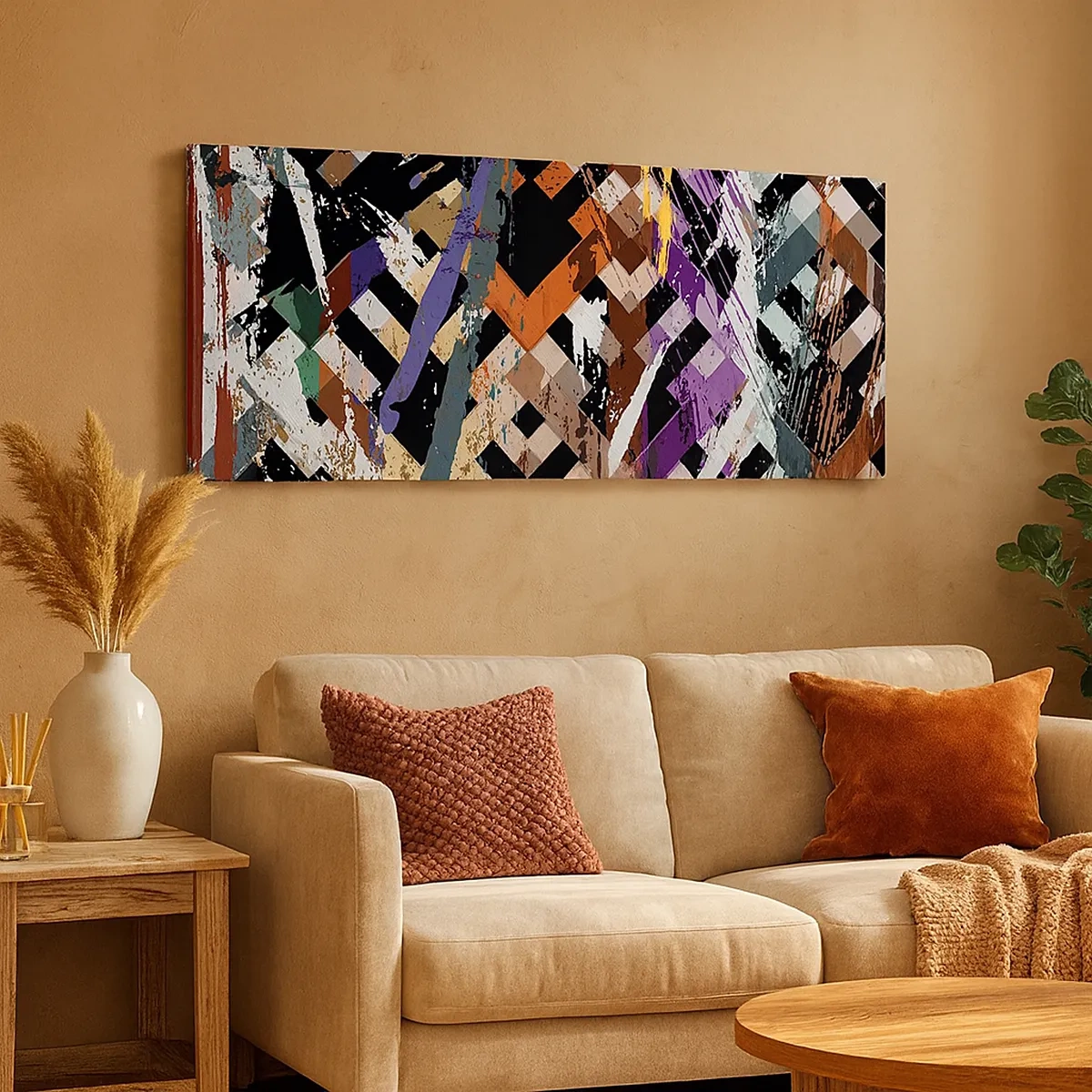 Vászonkép - A négyzeten - 30x30 cm