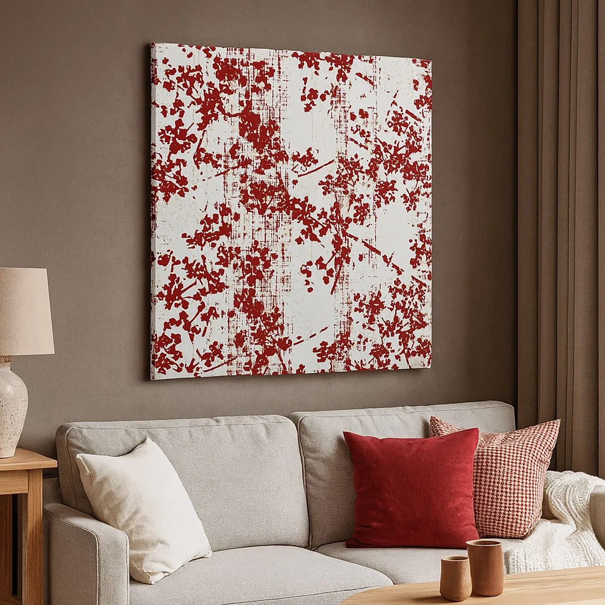 Vászonkép - Mint egy régi perkál - 30x30 cm