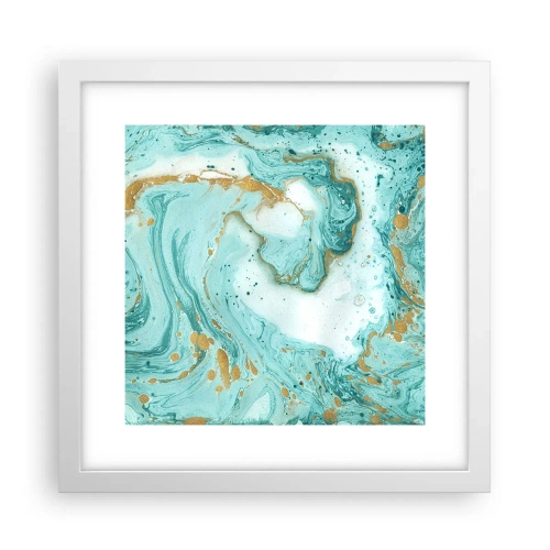 Poszter fekete keretben - Az Edo-korszak nagy hulláma alatt - 30x30 cm