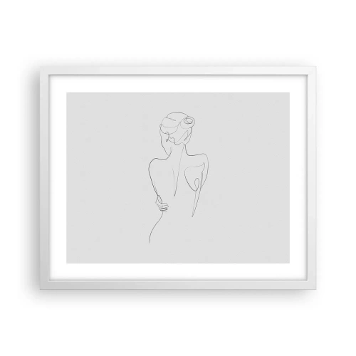 Poszter fekete keretben - Testzene - 50x40 cm