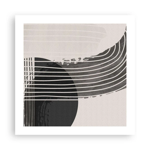 Poszter - Oda és vissza - 50x50 cm