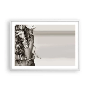 Poszter fekete keretben - Mint egy leány - 70x50 cm
