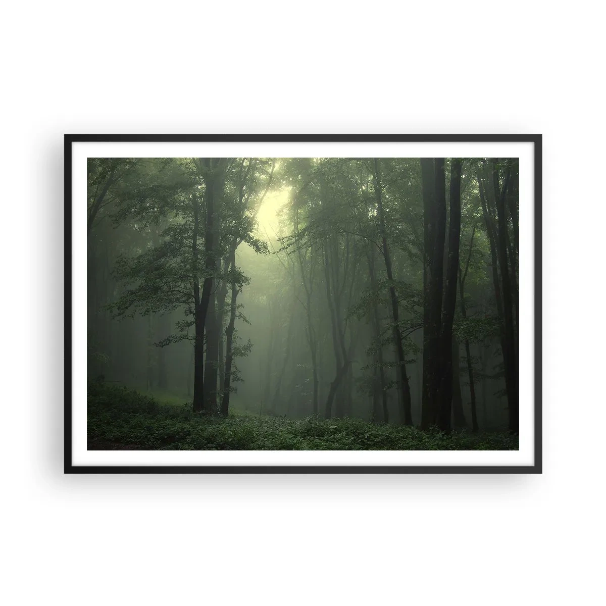 Poszter fehér keretben - Mielőtt felébred - 100x70 cm