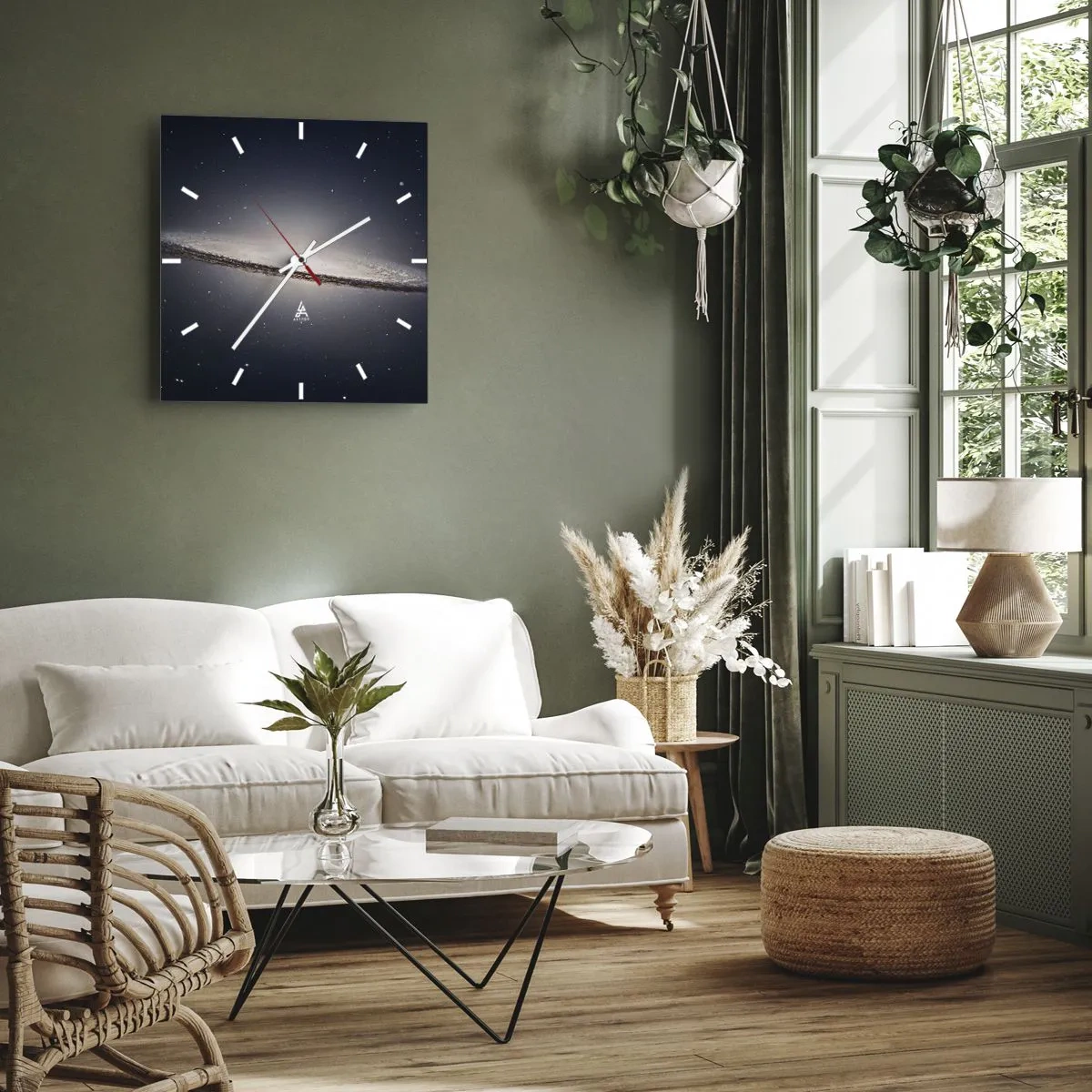 Falióra, Óra - Réges régen, egy messzi-messzi galaxisban.... - 40x40 cm
