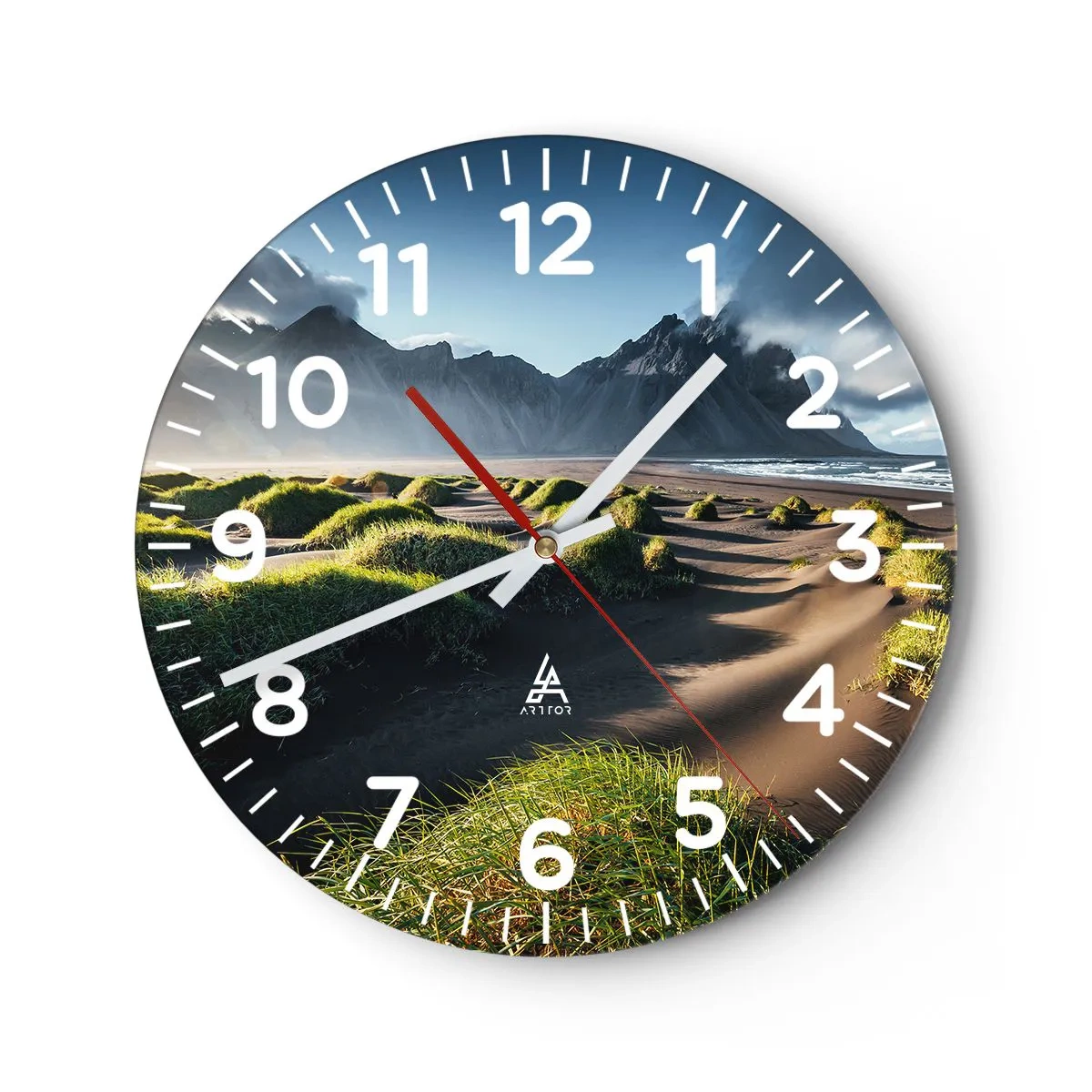 Falióra, Óra - Az elemek harmóniája - 40x40 cm