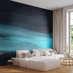 Öntapadós Fotótapéta Deluxe Sticker - Ússz az árral - Sötét, Darab, Absztrakció - 150x105 cm