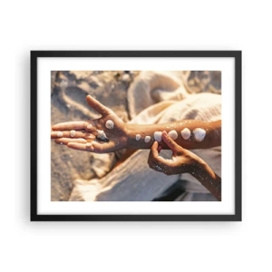 Poszter fehér keretben - Szépség egy karnyújtásnyira - 50x40 cm