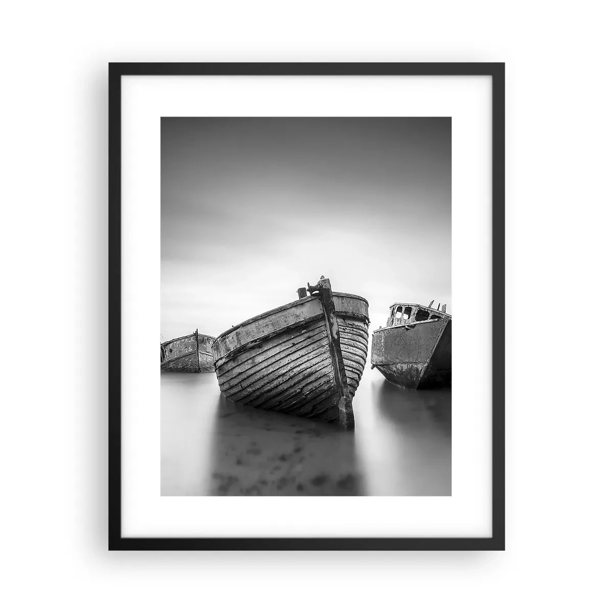 Poszter fehér keretben - Csak emlékek... - 40x50 cm