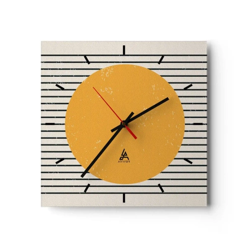 Falióra, Óra - Az egyszerűség ereje - 40x40 cm