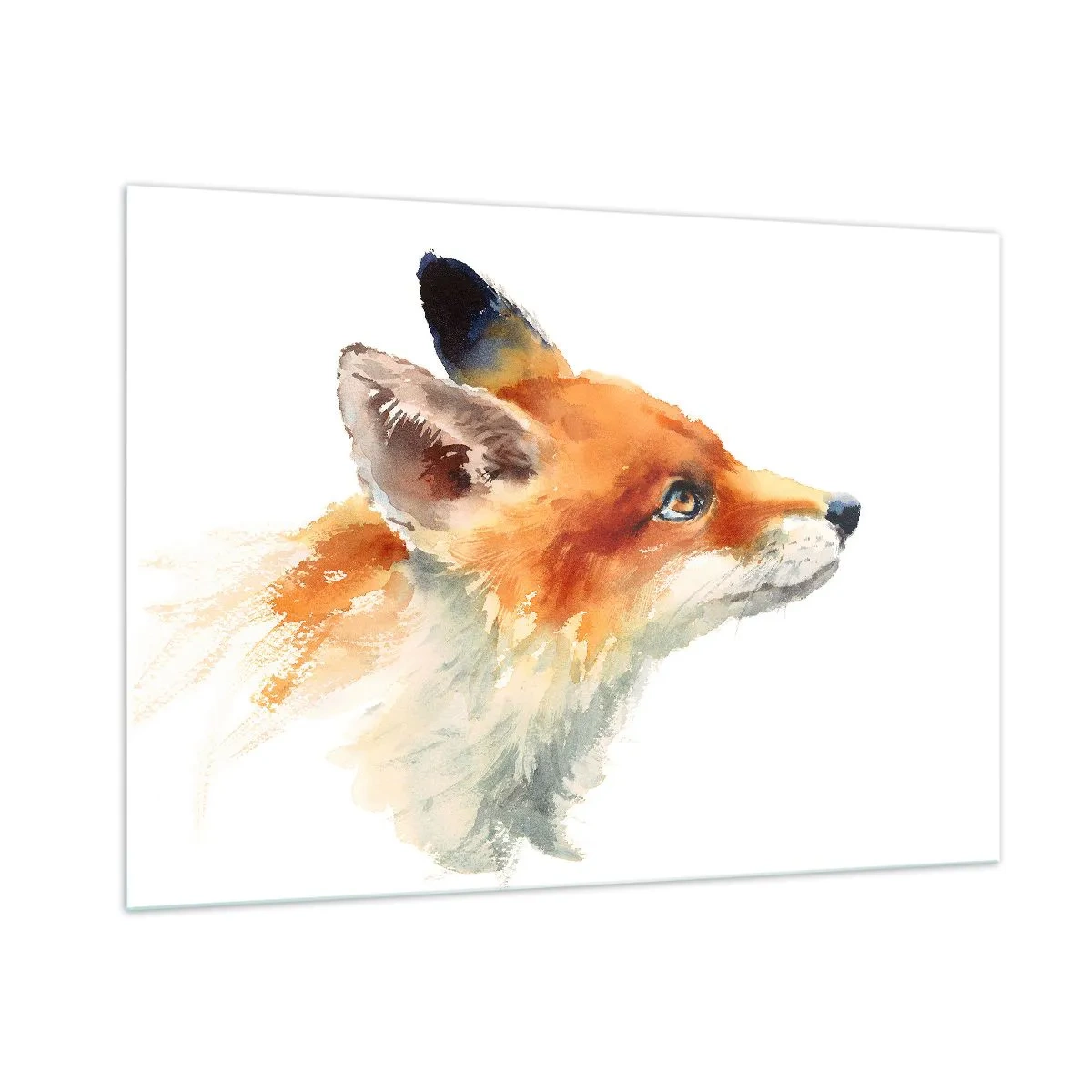 Üveg kép - Óvatosság az első - 100x70 cm