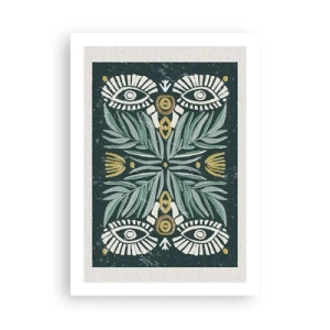 Poszter - Mint egy népi kivágás - 50x70 cm