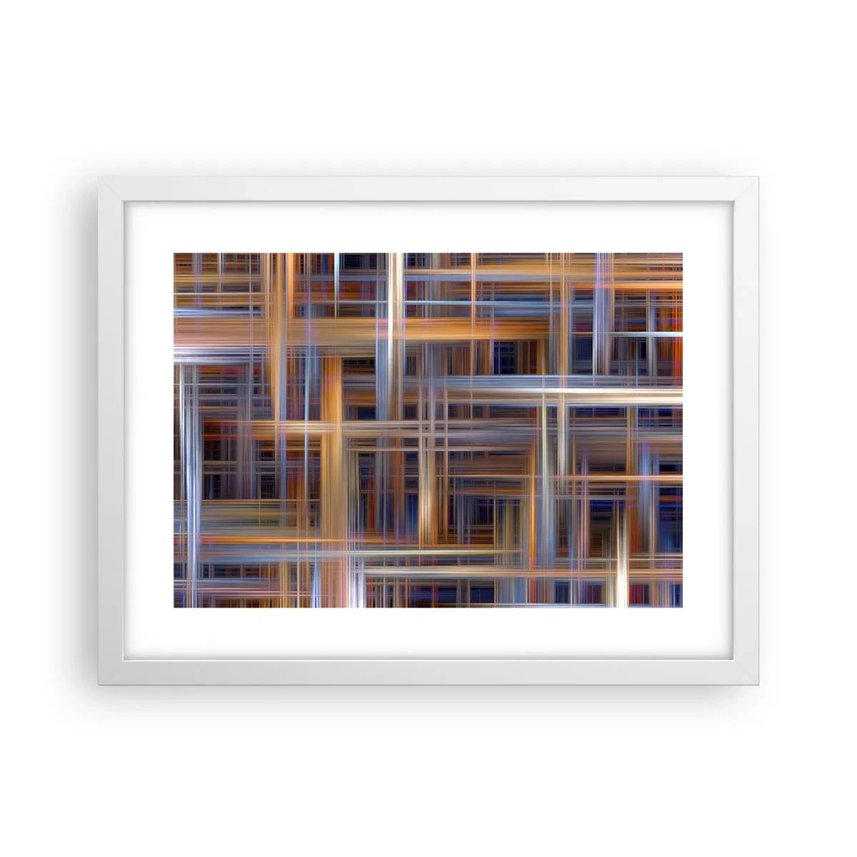 Poszter fekete keretben - Fényből szőtt - 40x30 cm