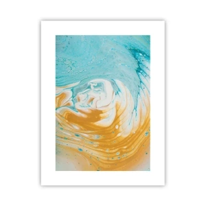 Poszter - Pasztell örvény - 30x40 cm