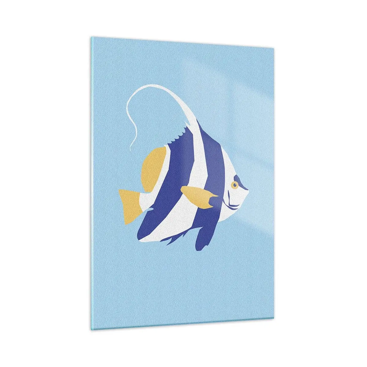 Üveg kép - Miss trópusi víz - 50x70 cm