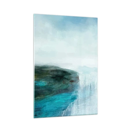 Üveg kép - Tengeri absztrakció - 70x100 cm