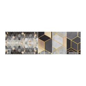 Fotótapéta Minta Öntapadós Deluxe Sticker - Gyémánt kompozíció - Absztrakció, Darab, Grafika - 100x30 cm