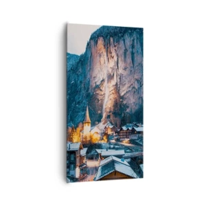 Vászonkép - A tél ragyogó szelleme - 65x120 cm