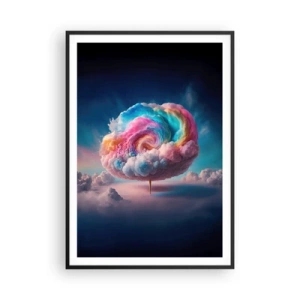 Poszter fehér keretben - Álom egy vidámparkról - 70x100 cm