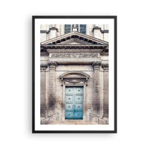 Poszter fehér keretben - A szellemvilág kapuja - 50x70cm - A lélek világának kapuja - Modern fali dekoráció nappalihoz és hálószobához ARTTOR