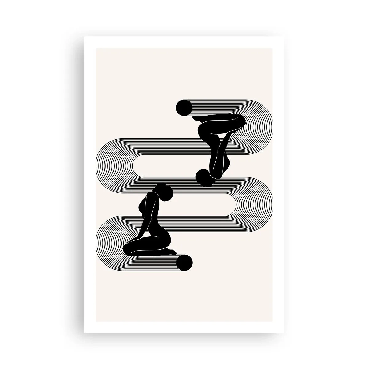 Poszter - Érzéki szimmetria - 61x91 cm