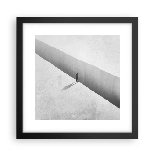 Poszter fehér keretben - Fényes célpont - 30x30 cm