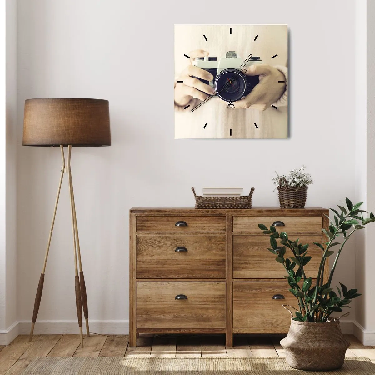 Falióra, Óra - Többet látni... - 30x30 cm