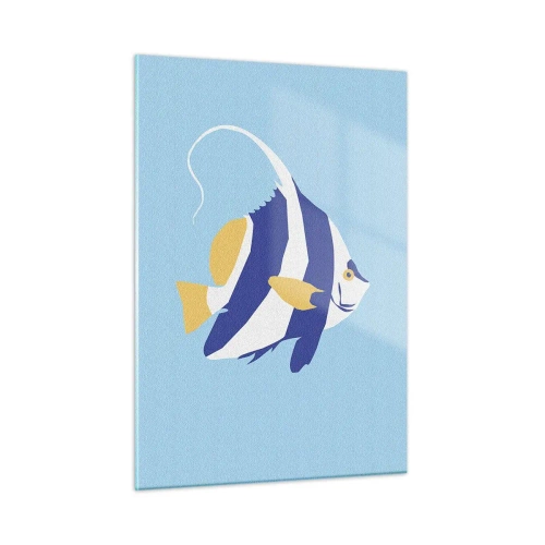 Üveg kép - Miss trópusi víz - 50x70 cm