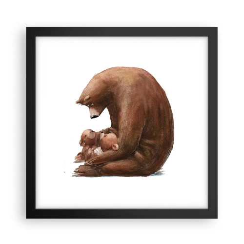 Poszter fehér keretben - Szép álmokat gyerekek - 30x30 cm