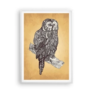 Poszter fekete keretben - A bölcsesség bonyolult díszei - 70x100 cm