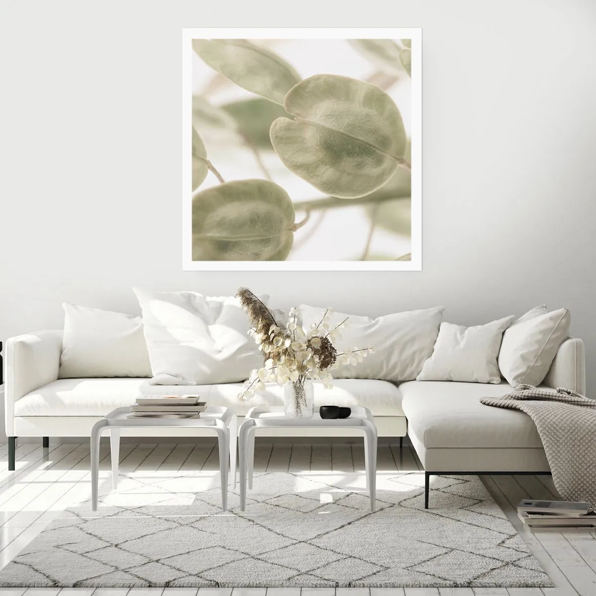 Poszter - Kezdetben levelek voltak... - 60x60 cm