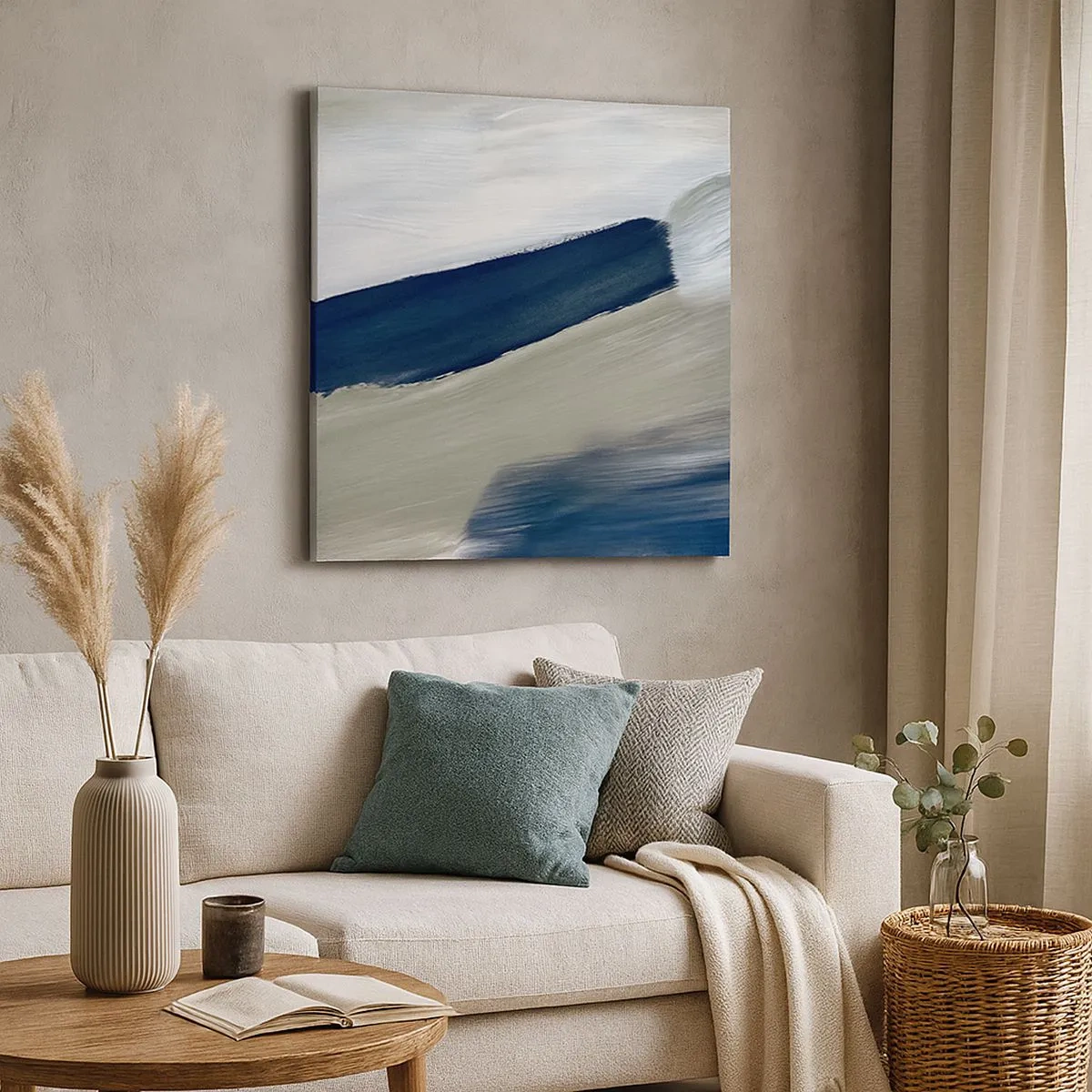 Vászonkép - Találkozás a fehérrel - 30x30 cm