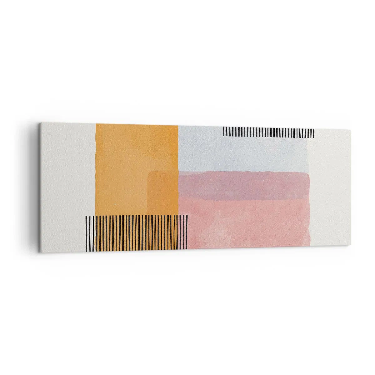 Vászonkép - Saroktól sarokig - 140x50 cm